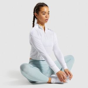 Gymshark • Pippa Training Pullover Zip Crop Top